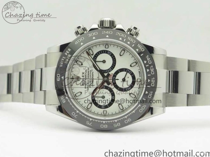 Clone Edition Best V2 A4130 1:1 Daytona Bracelet White 116500 And ARF Super 904L Case SS Dial 0524